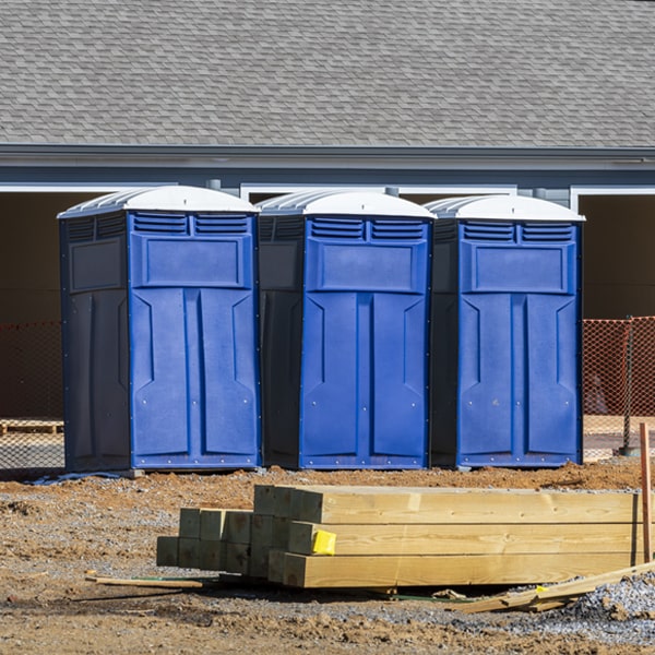 are there any restrictions on what items can be disposed of in the portable toilets in Lake Wisconsin